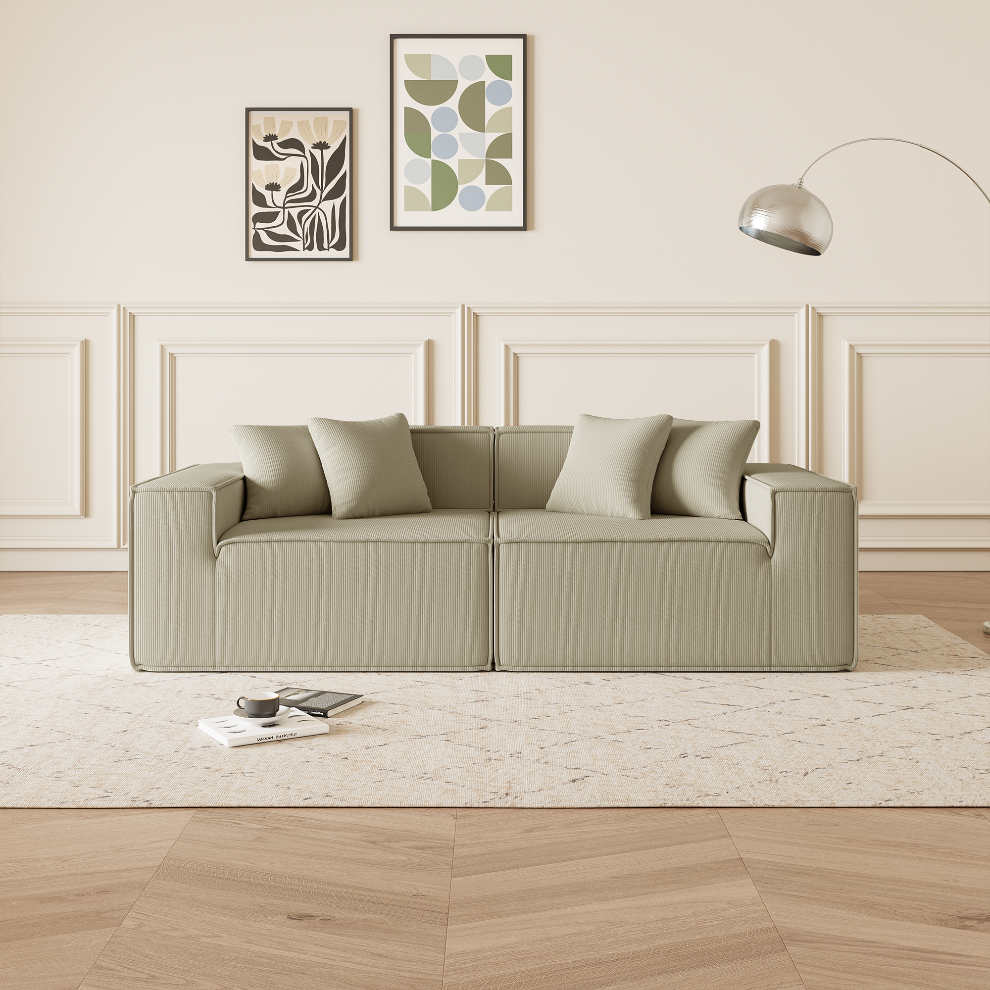 Cube Sofá Modular 2 Plazas