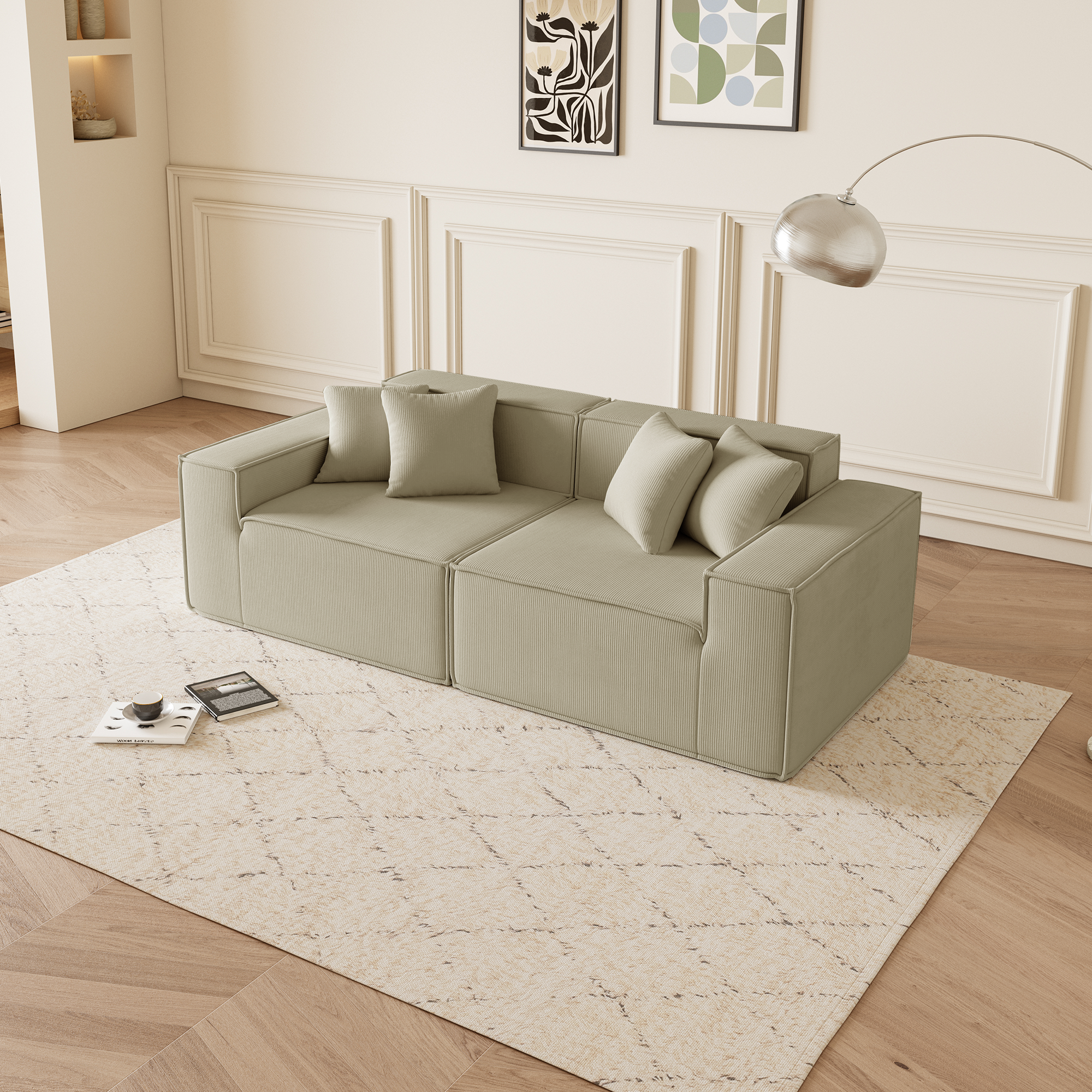 Cube Sofá Modular 2 Plazas