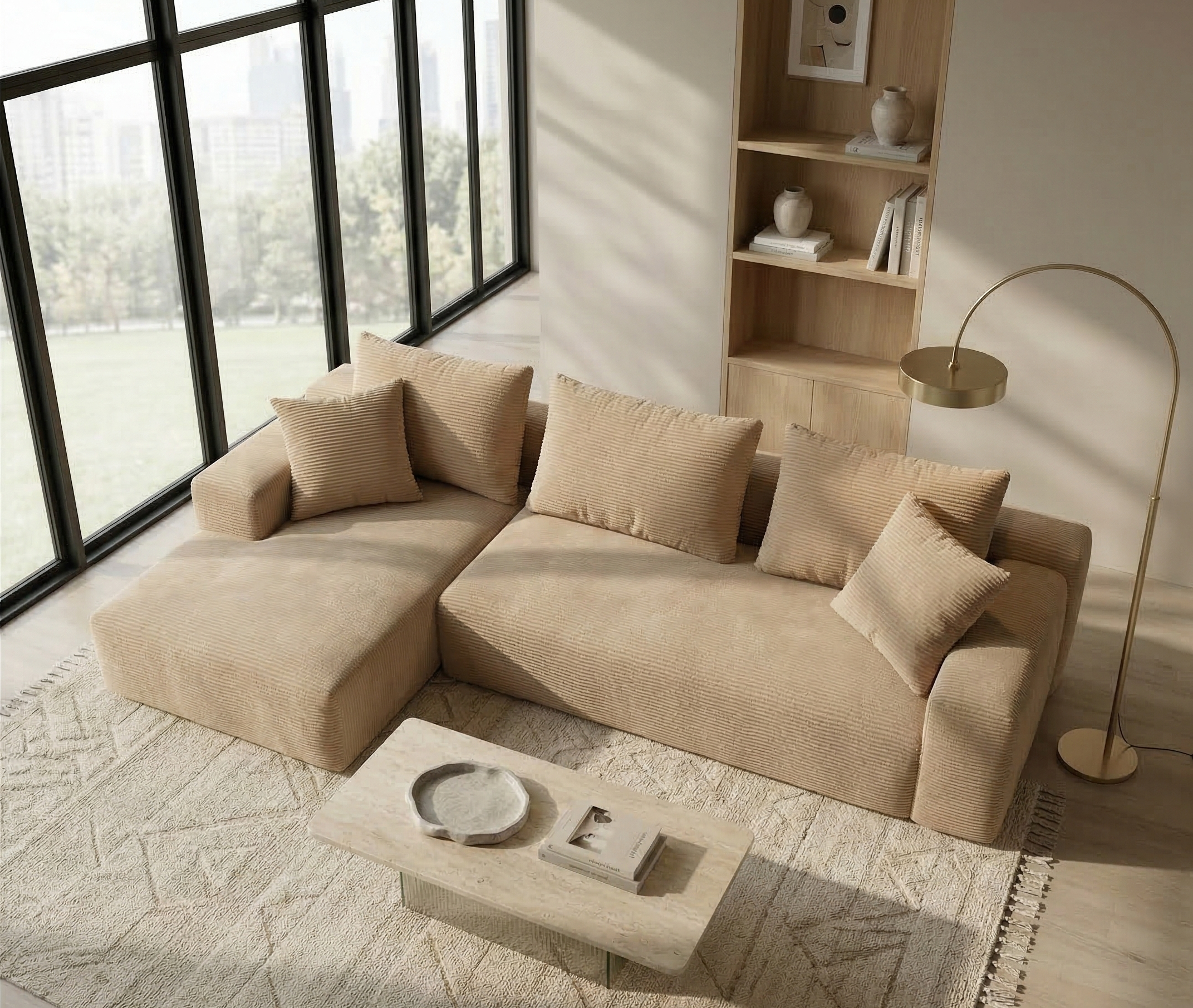 Chic Sofá Chaiselongue Derecha