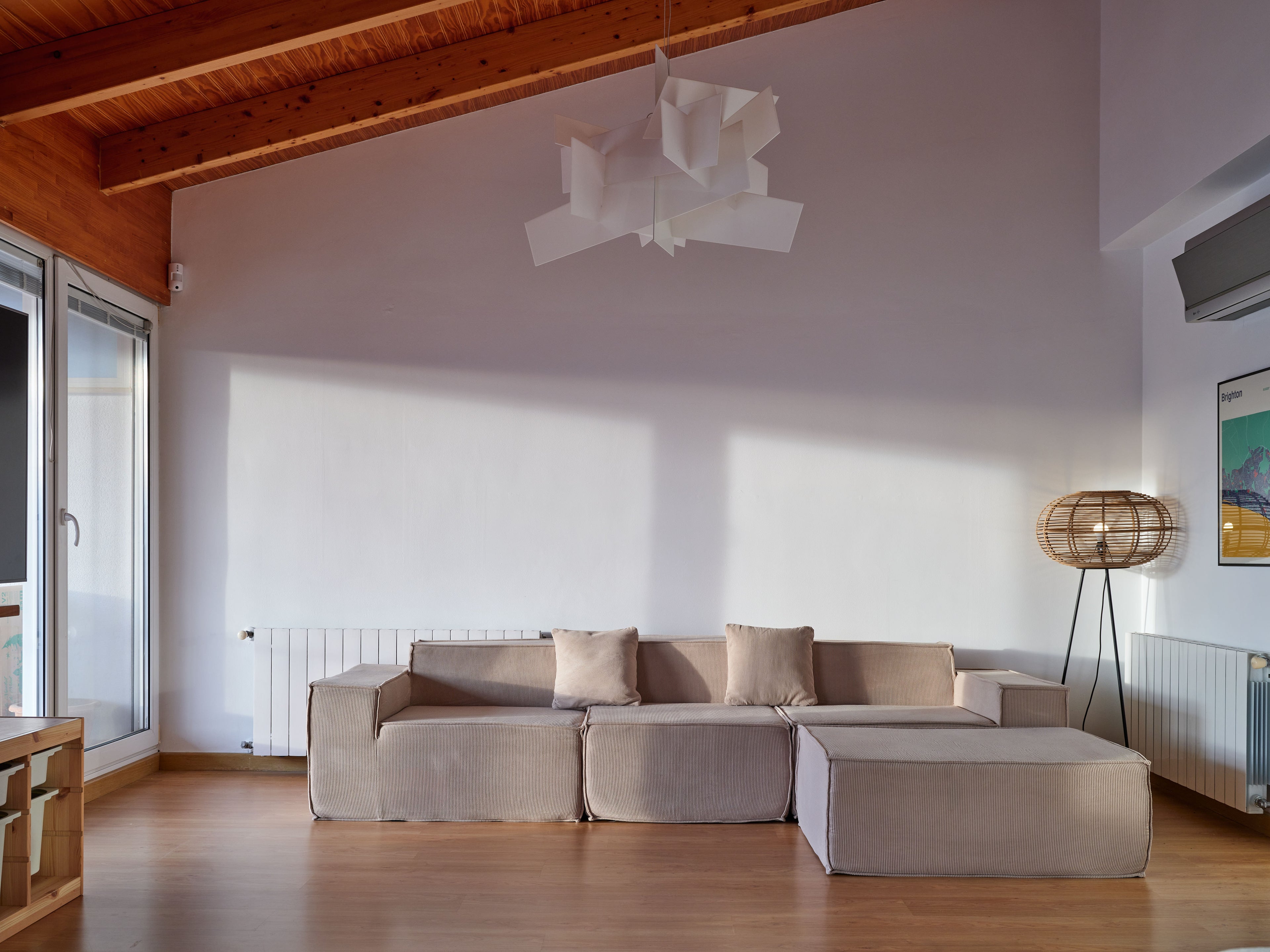 Cube Sofá Modular 3 Plazas + Puff