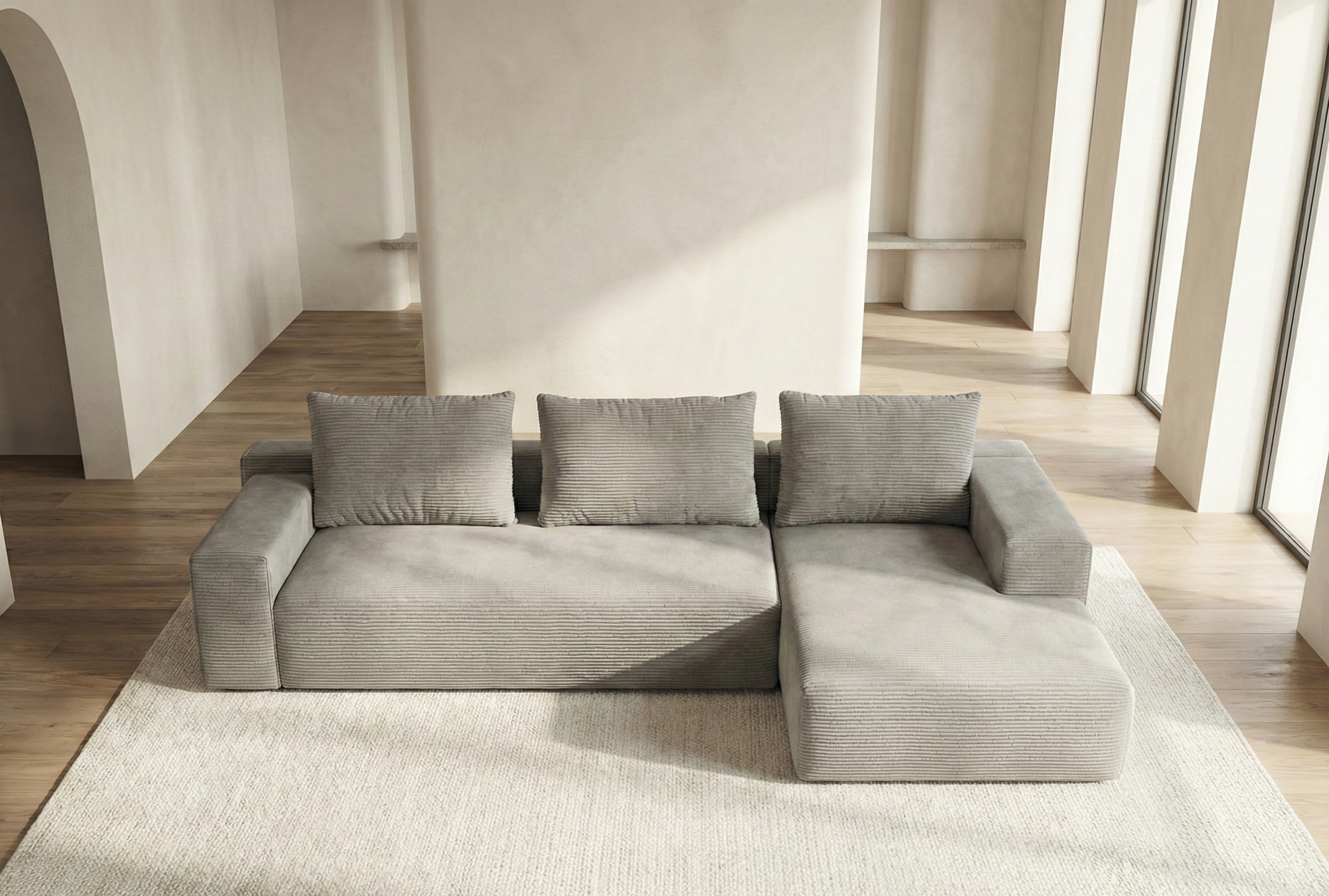 Chic Sofá Chaiselongue Izquierda