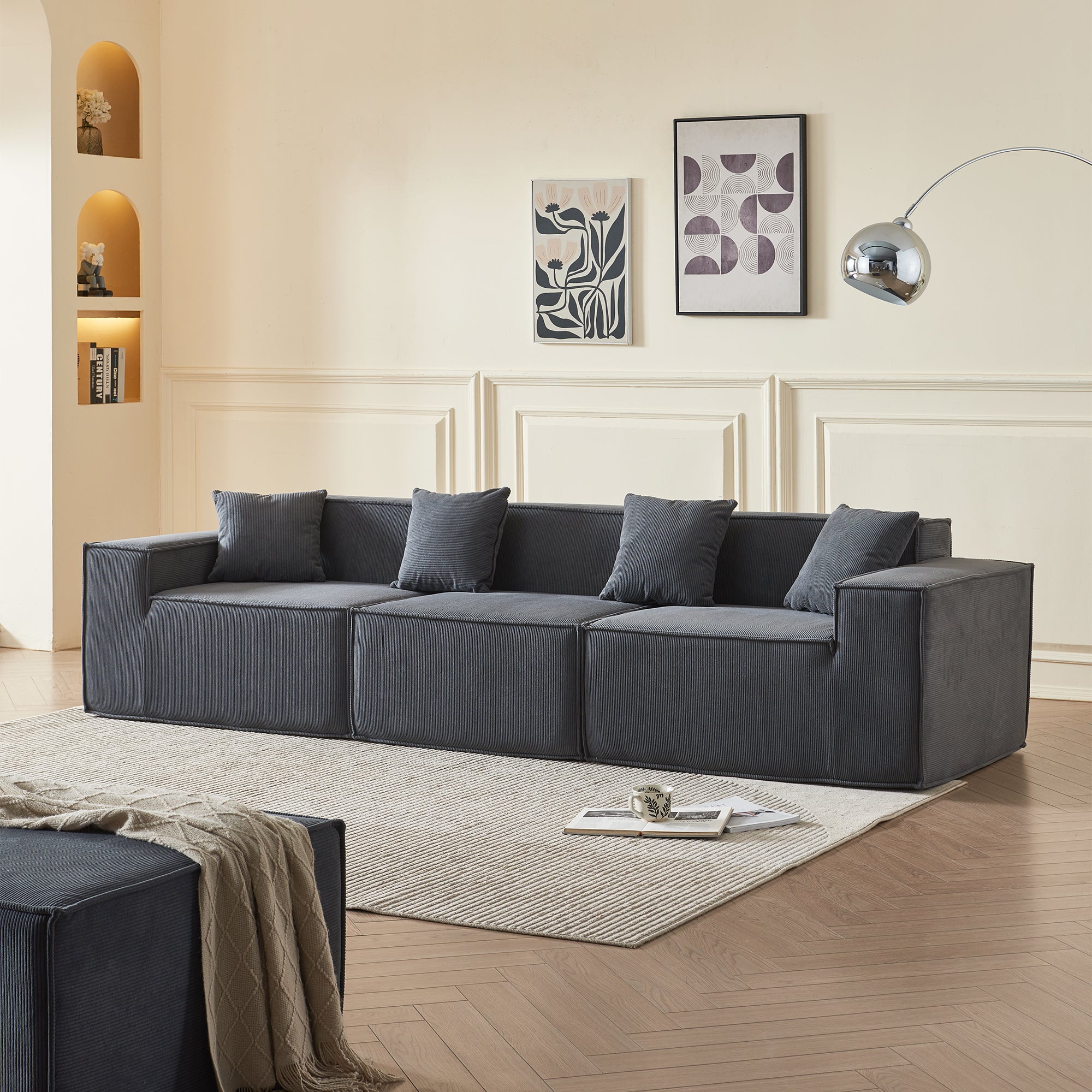 Cube Sofá Modular 3 Plazas