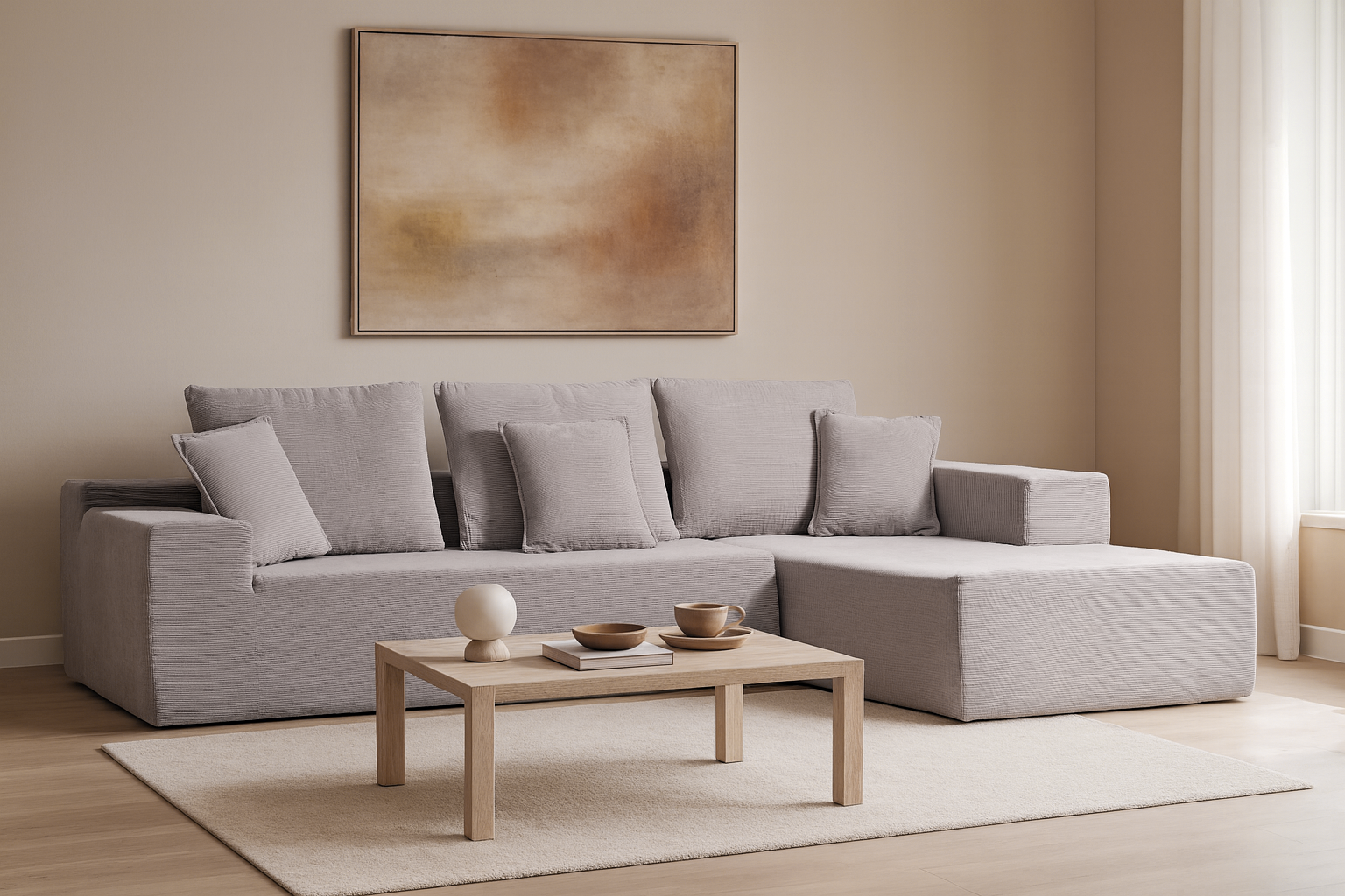 Chic Sofá Chaiselongue Izquierda