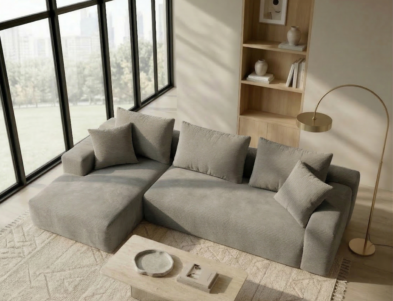 Chic Sofá Chaiselongue Derecha