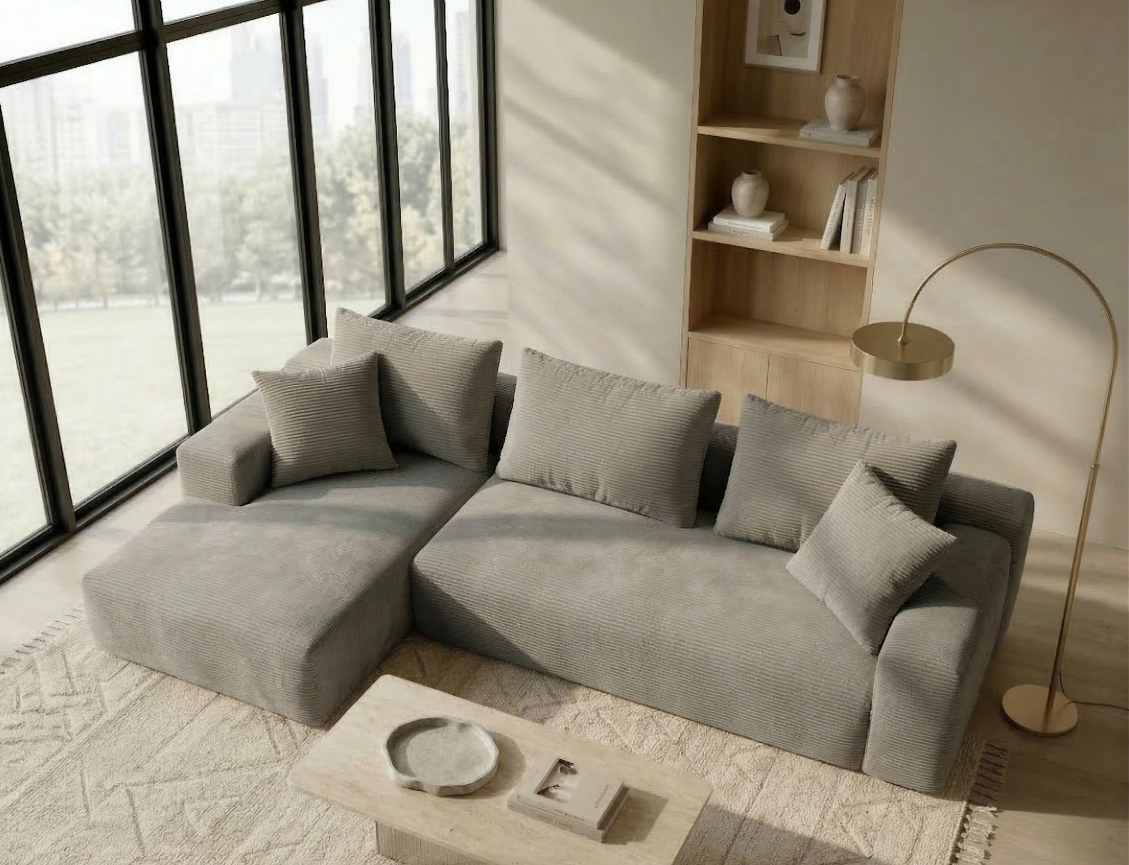 Chic Sofá Chaiselongue Derecha