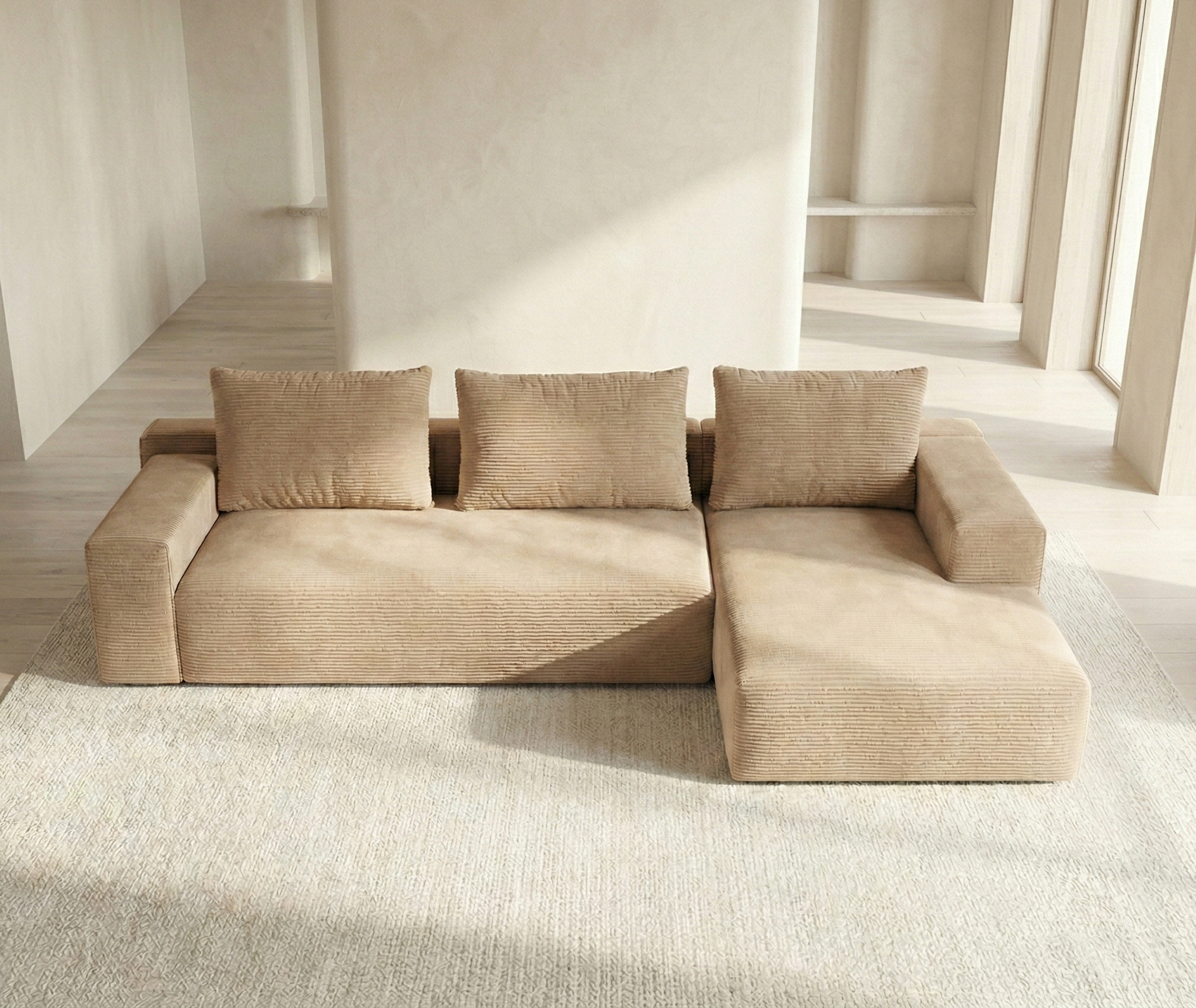 Chic Sofá Chaiselongue Izquierda