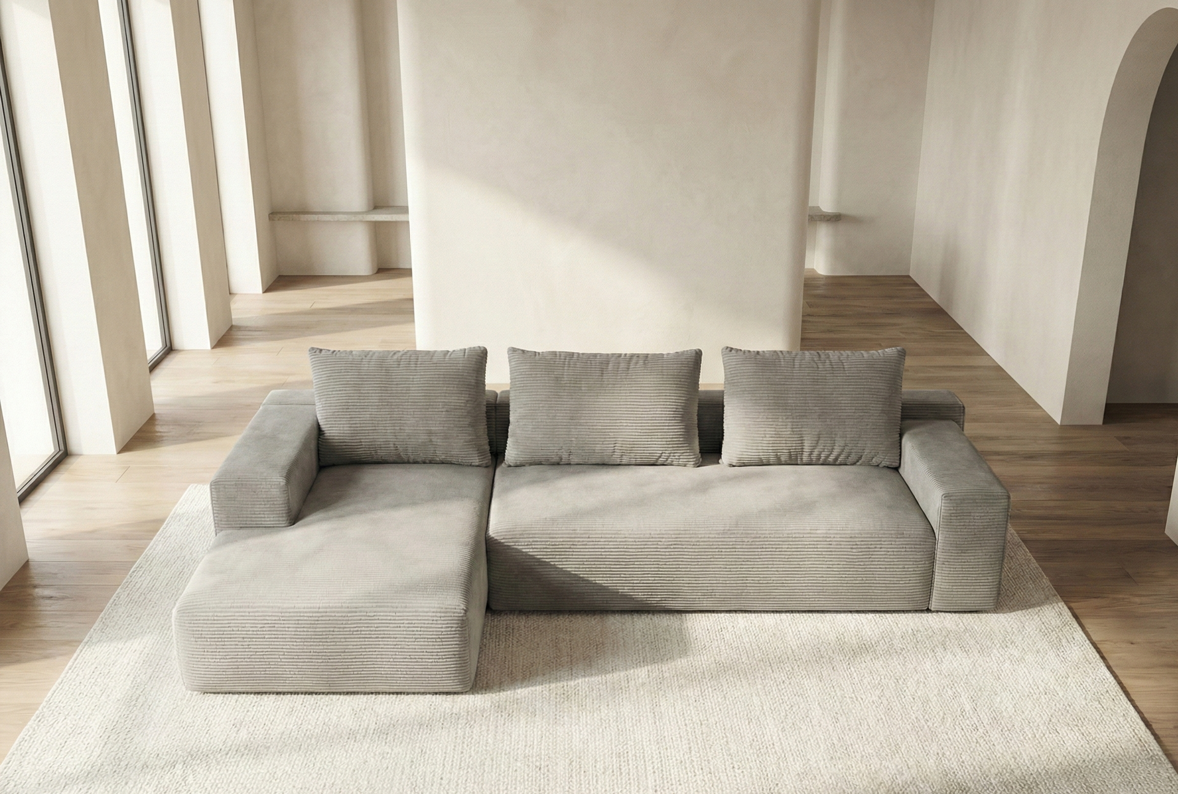 Chic Sofá Chaiselongue Derecha