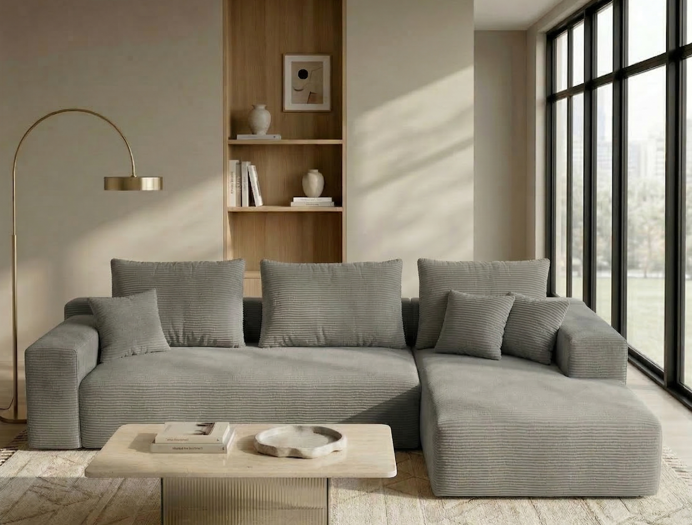 Chic Sofá Chaiselongue Izquierda