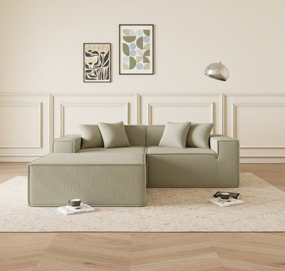 Cube - Sofá Modular 2 Plazas + Puff