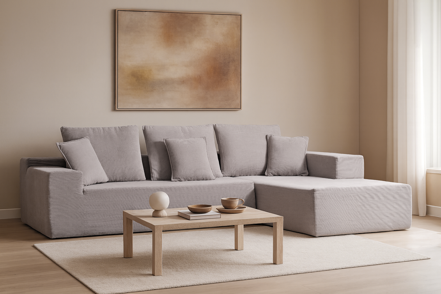 Chic Sofá Chaiselongue Izquierda