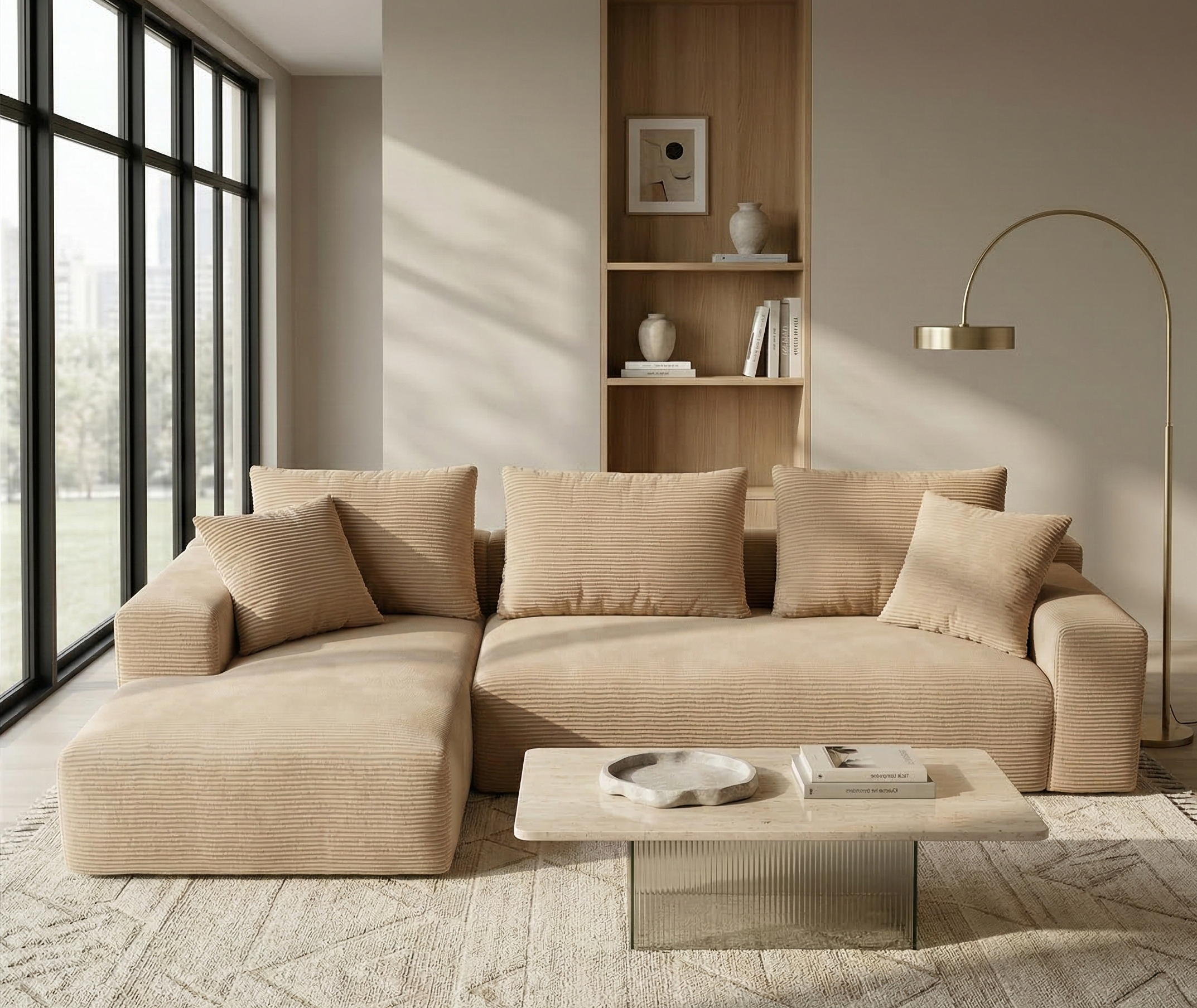 Chic Sofá Chaiselongue Derecha