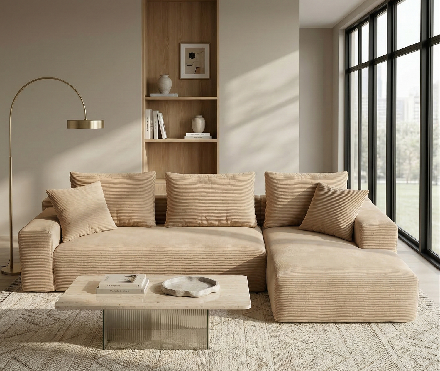 Chic Sofá Chaiselongue Izquierda