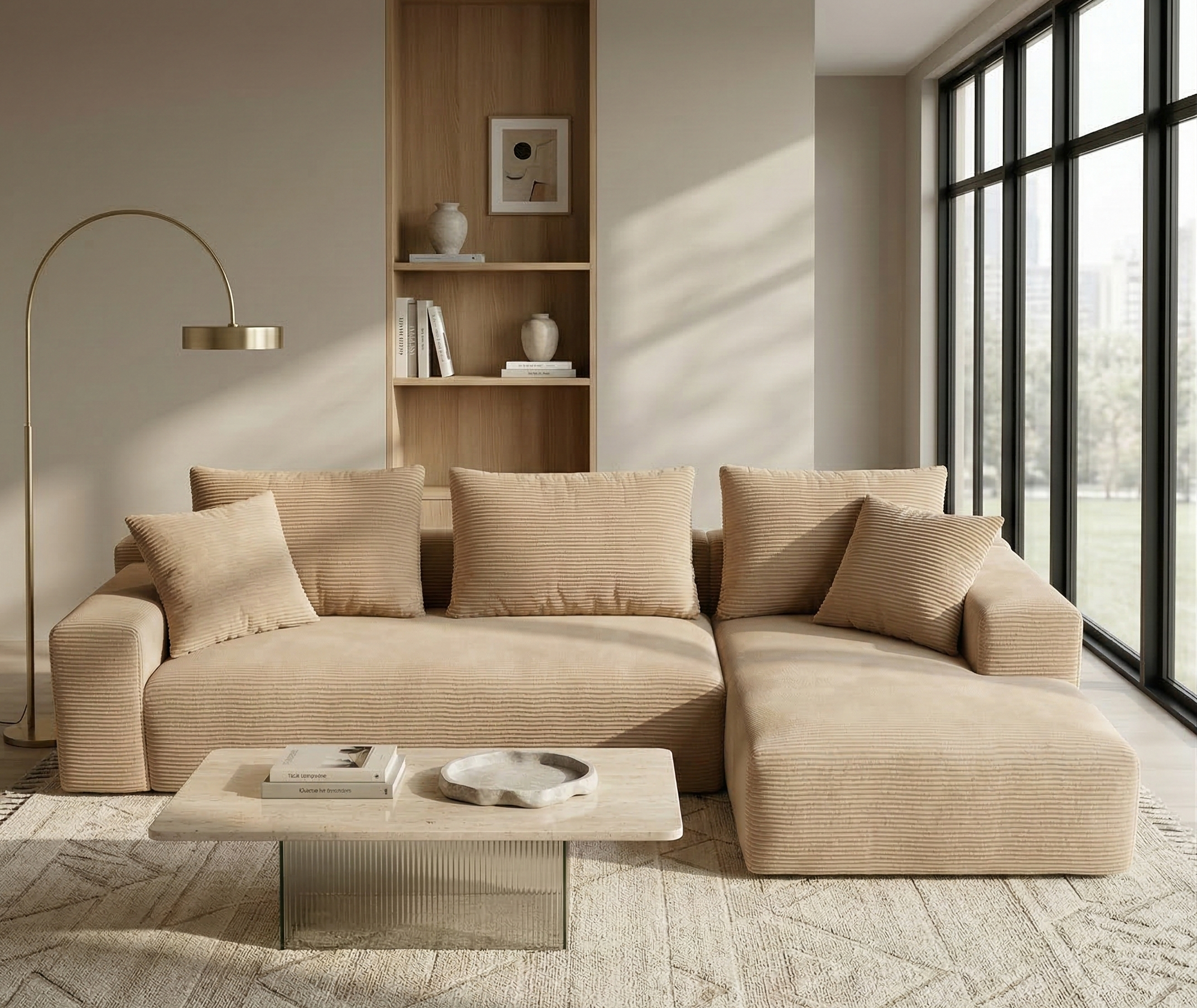 Chic Sofá Chaiselongue Izquierda