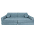 Large Modular Sofa for Kids - Slimcord Corduroy Turquise