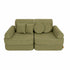 Medium Modular Sofa for Kids - Slimcord Lime